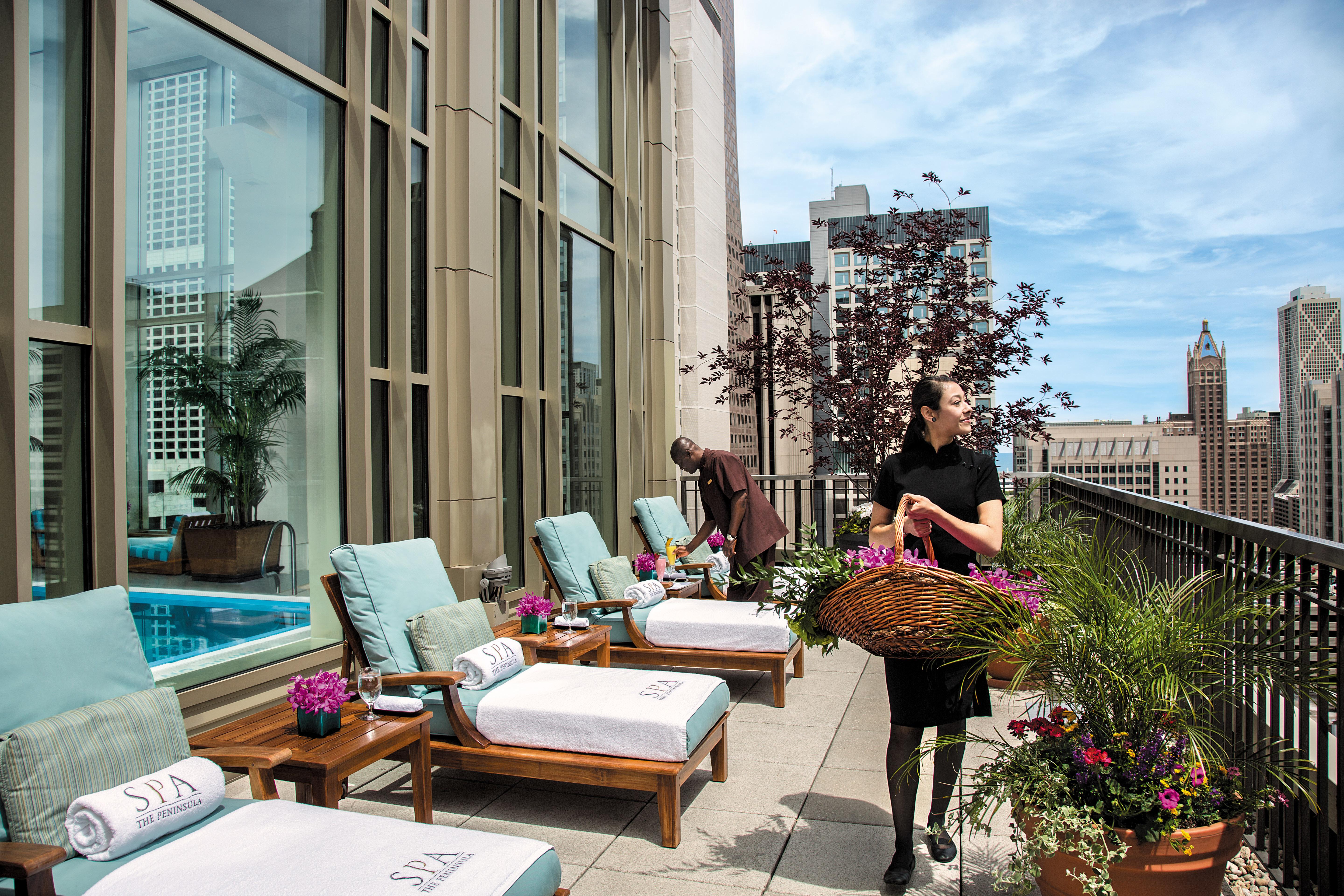 The Peninsula Chicago Hotel Bagian luar foto