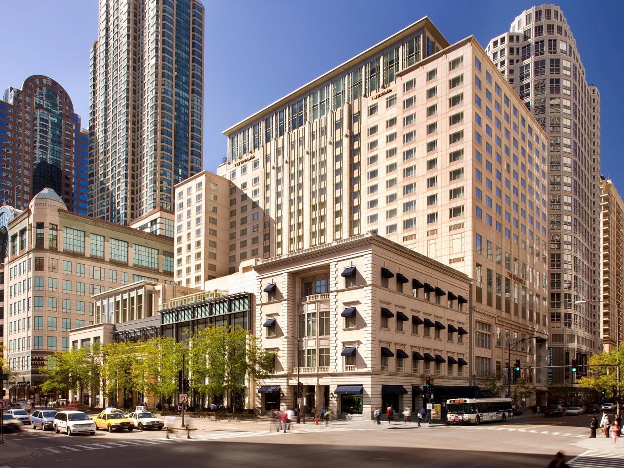The Peninsula Chicago Hotel Bagian luar foto